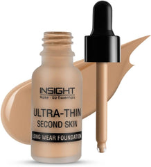 Insight Cosmetics Ultra-Thin Second Skin Long Wear Foundation, 20ml (04-WARM BEIGE)