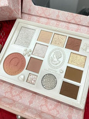 Colorrose Valentine's Day Limited Edition Makeup Gift Set - Eyeshadow, Blush, Highlighter, Lipstick - All-in-One Beauty Kit