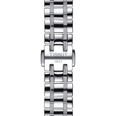 Tissot womens Tissot Chemin des Tourelles Powermatic 80 Lady 316L stainless steel case Automatic Watch, Grey, Stainless steel, 16 (T0992071111800), Grey, Quartz Movement