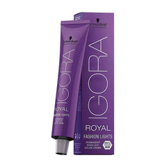 Schwarzkopf Igora Royal Fashion Lights Permanent Hair Color Cream with Fiber Bond Technology (L-77 Extra Copper)
