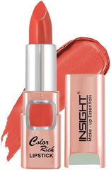 Insight Cosmetics Rich Matte Lipstick |Long Lasting Lipstick for Women |Keeps Lips Moisturised |Single Swipe Application |Smooth & Light Weight |One Swipe Pigmentation, 4.2 Gm(L-23=27)