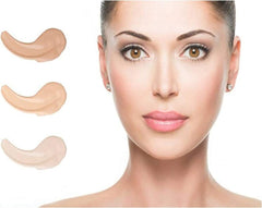 HUDA BB Combo Set of-6 BB Foundation,Base Primer, Concealer, Loose Face Powder,Makeup Blender With Sketch Eyeliner.