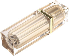 20/40ml Empty Airless Pump Bottle with Lid for Beauty Products Lotion Serum - Golden+Golden, 40ml