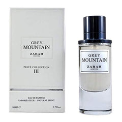 Zarah Grey Mountain Prive Collection Iii Eau de Perfume For Unisex, 80 ml