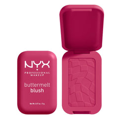 NYX Professional Makeup Buttermelt Blush, Powder Blush, up to 12 H Wear, Fade & Transfer Resistant, Butta Than Before.