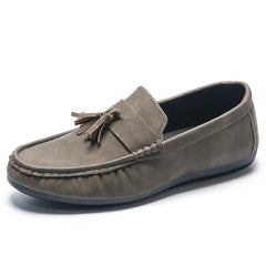 Men's Casual Loafers Slip On Leather Shoes Lightweight Driving Shoes Moccasins Classic Penny Loafer Flats Boat Shoes