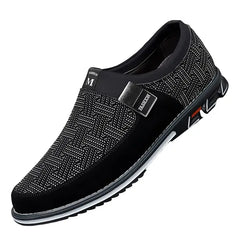 Business Office Oxfords Dress Shoes for Men Soft Breathable Casual Fashion Slip on Walking Loafers