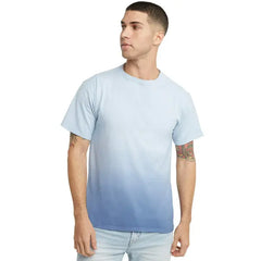 Hanes Men's & Big Men's Garment Dyed Dip Dye Ombre Tee Shirt