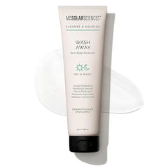 MDSolarSciences Wash Away One Step Cleanser, Gentle Foaming Oil Cleanser with Salicylic Acid, Apple & Pineapple Extracts, Hydrating, Exfoliating & Purifying Clean