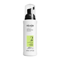 Nioxin System 2 Scalp Care + Hair Thickening Leave In Treatment For Natural Hair with Progressed Thinning Boost Hair Density & Strengthen Against Breakage with Niacinamide & Biotin
