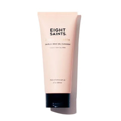 Eight Saints Down To Earth Mud Gel Face Wash, Natural and Organic, Gentle and Effective Daily Anti Aging Facial Cleanser, Makeup Remover, Nourishing and Hydrating Face Cleanser