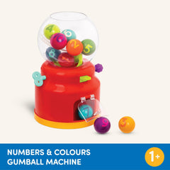 Battat Numbers & Colours Gumball Machine