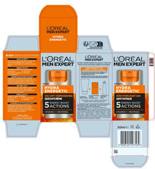 L’Oréal Paris Men Expert Hydra Energetic Moisturizer, 50ML