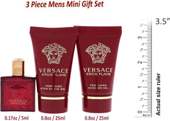 Versace Eros Flame For Men Eau De Parfum, 5 ml+25 ml Sg+25 ml Asb Miniature Set