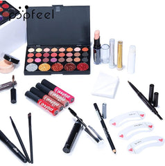 Goreem All In One Makeup Kit,Multipurpose Makeup Set Full Makeup Essential Starter Kit for Beginners or Pros Makeup Gift Set for Women Full Kit,28 Pcs Set