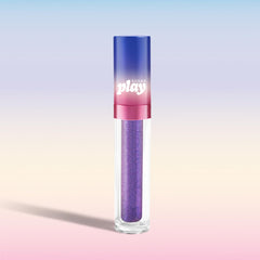 SUGAR Play High Key Chrome Liquid Eyeshadow | Shimmery | 4.2ml - 03 Slaying It (Duochrome Purple)