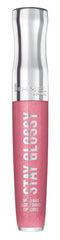 Rimmel Stay Glossy Lip Gloss - Non-Sticky and Lightweight Formula for Lip Color and Shine - 140 Flower Power, 18oz