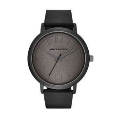 Skechers Men's Ardmore Quartz Metal and Silicone Casual Sports Watch