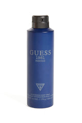 Guess 1981 Indigo Body Spray For Men, 226 ml