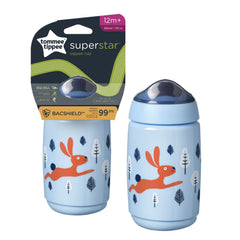 Tommee Tippee Sippee Trainer Cup Sippy Bottle For Toddlers, Leakproof 390ml, 12M+, Blue, 1.0 count, 1