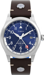Timex Men's Analogue Quartz Watch with Leather Strap TW2W97300