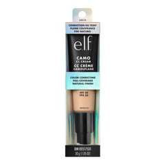 e.l.f. Camo CC Cream | Color Correcting Full Coverage Foundation with SPF 30 | Fair 120 N | 1.05 Oz (30g), 1.05 Ounce (Pack of 1)
