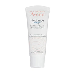Avène Hydrance LIGHT Hydrating Emulsion, Daily Face Moisturizer Cream, Non Comedogenic, 1.3 Oz