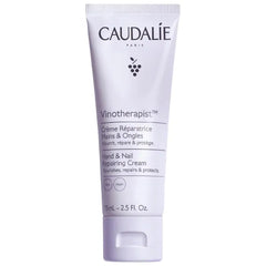 Caudalie Vinotherapist Hand and Nail Cream with Shea Butter and Grapeseed Oil, Vegan and Dermatologically Tested