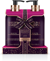 Baylis & Harding Wild Fig & Pomegranate Luxury Hand Care Gift Set (Pack of 1) - Vegan Friendly