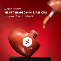 SUGAR Cosmetics LA LA Love Matte Liquid Lipstick | Lasts 18Hrs | Transferproof & Waterproof - 04 Mauve Mack