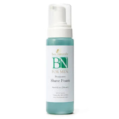 Bee Naturals for Men Shave Foam 8 oz - Rich, Conditioning Formula for Smooth Shaves