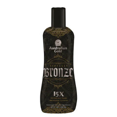 Australian Gold Sinfully Bronze 15x Dark Bronzer with Tyrosine, 8.5oz