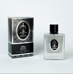 Fragrance Perfume Scent Rehan Scent by Khairul Oud For Men Or Women 100ml Combination of Raspberry, Saffron and Thyme with middle notes Olibanum and Jasmine