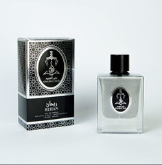 Fragrance Perfume Scent Rehan Scent by Khairul Oud For Men Or Women 100ml Combination of Raspberry, Saffron and Thyme with middle notes Olibanum and Jasmine