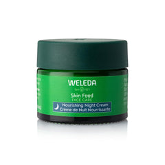 Weleda Skinfood Nourishing Night Cream, 1.3 fl oz, Plant-Infused Moisturizer with Sacha Inchi Oil, Cica, and Squalane