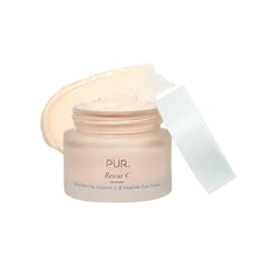 PUR Beauty Rescue C Brightening Vitamin C & Peptide Eye Cream, Vitamin C, Caffeine, Peptide, 0.5 oz