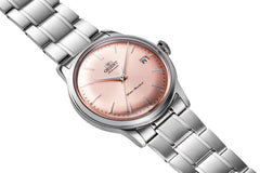 Orient Bambino Version 7 38mm Automatic Dress Watch in Pink Model: RA-AC0M11Y30B