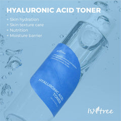 ISNTREE Hyaluronic Acid Toner 6.76 fl. oz, Deep Moisturizing, Soothing, Nourishing.