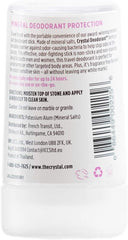 Crystal Essence Body Deodorant Travel Stick, Unscented 1.5 oz (pack of 4)