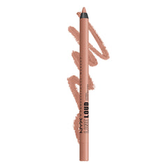 NYX PROFESSIONAL MAKEUP Matte Lip Liner, Transfer-, Fade- And Smudge-Proof, Long-Lasting, Line Loud, 03 Goal Crusher