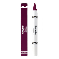 Crayola Beauty - Lip & Cheek Crayon - 2 In 1, Use As Lipstick Or Blush For Silky Smooth Lips & Cheeks - Highly Pigmented Color, Ultra Creamy, No Mess - Talc Free & Vegan Friendly - Maroon