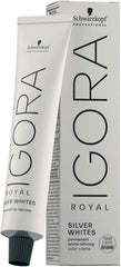 Schwarzkopf Professional Igora Royal Absolutes Permanent Hair Colour Cream, Silverwhite Silver, 60 ml
