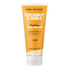 Marc Anthony Nourishing Curl Cream, Coconut Oil & Shea Butter - Anti-Frizz Biotin Detangling Cream to Enhance Curls, Defrizz, Hydrate & Adds Shine - 175 Ml