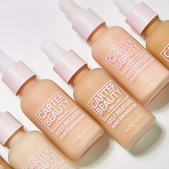 Carter Beauty Carter Beauty, Ireland Water Based Foundation. Oil Free Formulation. Dewy Bare-Faced, Flawless Skin Effect. Buildable Coverage. -Hm, Truffle
