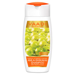Vaadi Herbals Amla Shampoo With Shikakai And Reetha, 110 ml