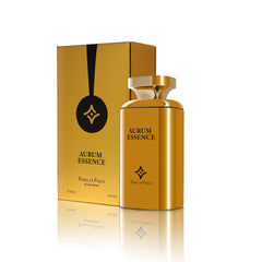 Frais Et Frais Aurum Essence Perfume 100ML - Eau de Parfum - Men's Aquatic Woody Fragrance with Bergamot, Black Pepper & Vetiver