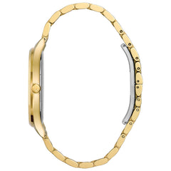 Bulova Mens Diamonds - 98D130 - Gold Tone/ Black Dial