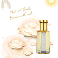 TSZ Scent Rich Al Tahara Perfume Oil Attar 12ml, Luxurious Musk Blend for Men and Women, Long-lasting Non-Alcoholic Floral Fragrance - Perfect for Daily Wear and Gifting