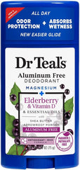 Dr Teal's Aluminum Free Deodorant Elderberry & Vitamin D - 75G