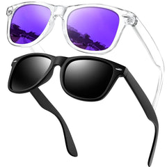 KANASTAL Polarized Sunglasses Men, Fashion Square Sun Glasses Women, Classic Shades for Womens, Driving Fishing Outdoor 100% UV400 Protection
